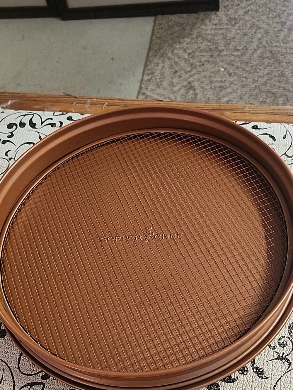 CopperChef Pizza Pan with Crisper